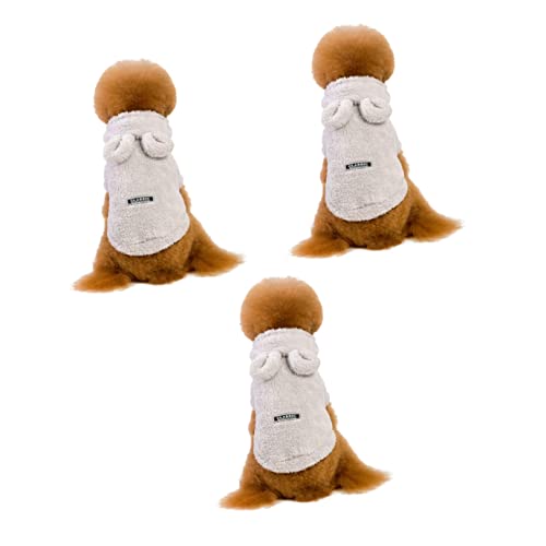 Mipcase 3-teiliges Süßes Pullover-Set für Haustiere Bärenohren für Grau und Leicht Zu Tragen für Den Außenbereich Mipcase 3-teiliges Süßes Pullover-Set für Haustiere Bärenohren für Grau und Leicht Zu Tragen für Den Außenbereich von Mipcase