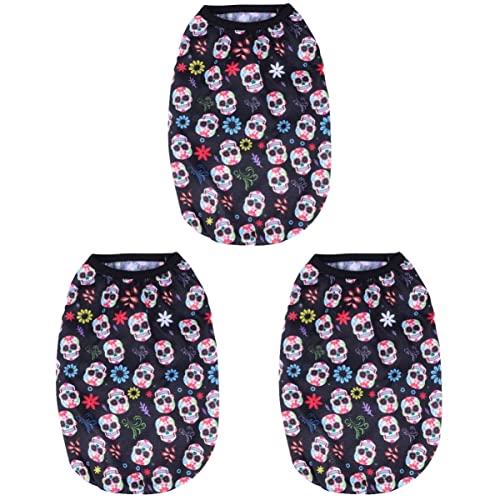 Mipcase 3 STK Hundekleidung Halloween-haustierkostüm Jungen Pullover Hundehalloween-Shirt Katzen-Halloween-kostüm Süßes Hundeoutfit Haustierzubehör Hundehemd Stoff Weiß Haustier Hund Jacke Mipcase 3 STK Hundekleidung Halloween-haustierkostüm Jungen Pullover Hundehalloween-Shirt Katzen-Halloween-kostüm Süßes Hundeoutfit Haustierzubehör Hundehemd Stoff Weiß Haustier Hund Jacke von Mipcase
