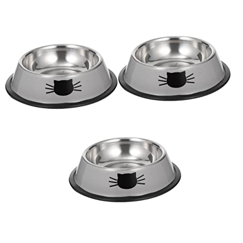 Mipcase 3st Katzennapf Aus Edelstahl Welpen Tränke Schüssel Langsamfutterspender Aus Metall Für Hunde Hundenäpfe Aus Edelstahl Hund Wassernapf Haustier Rostfreier Stahl Geschirr Mipcase 3st Katzennapf Aus Edelstahl Welpen Tränke Schüssel Langsamfutterspender Aus Metall Für Hunde Hundenäpfe Aus Edelstahl Hund Wassernapf Haustier Rostfreier Stahl Geschirr von Mipcase