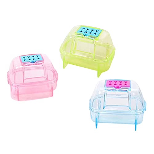 Mipcase 3st Hamster-deo-wanne Für Haustiere Hamster-sandbadehaus Hamstersandbadbehälter Hamster Töpfchen Trainingsbox Hamsterbadewanne Zubehör Für Chinchillakäfige Waschbecken Mipcase 3st Hamster-deo-wanne Für Haustiere Hamster-sandbadehaus Hamstersandbadbehälter Hamster Töpfchen Trainingsbox Hamsterbadewanne Zubehör Für Chinchillakäfige Waschbecken von Mipcase