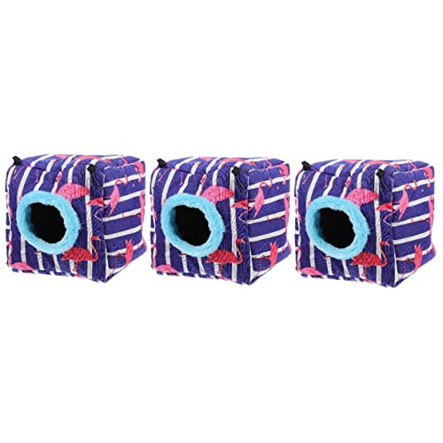 Mipcase 3 Stücke Warme Nest Für Meerschweinchen Eichhörnchen Ratte Hamster Pet Hideout Camping Fühlen Mipcase 3 Stücke Warme Nest Für Meerschweinchen Eichhörnchen Ratte Hamster Pet Hideout Camping Fühlen von Mipcase