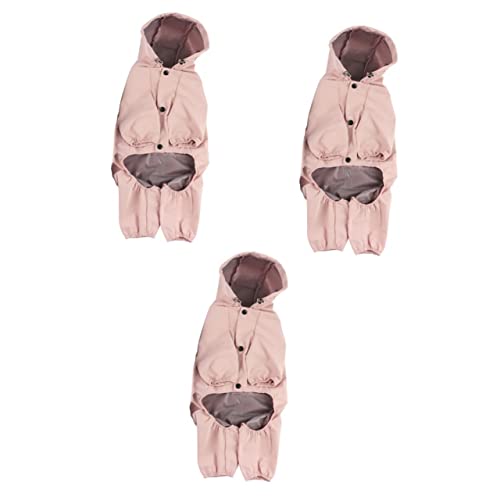 Mipcase 3 Stücke Hund Regenmantel Für Mittelgroße Hunde Winddicht Reflektierende Hoodie Haustier Mantel Hund Kostüm Mipcase 3 Stücke Hund Regenmantel Für Mittelgroße Hunde Winddicht Reflektierende Hoodie Haustier Mantel Hund Kostüm von Mipcase