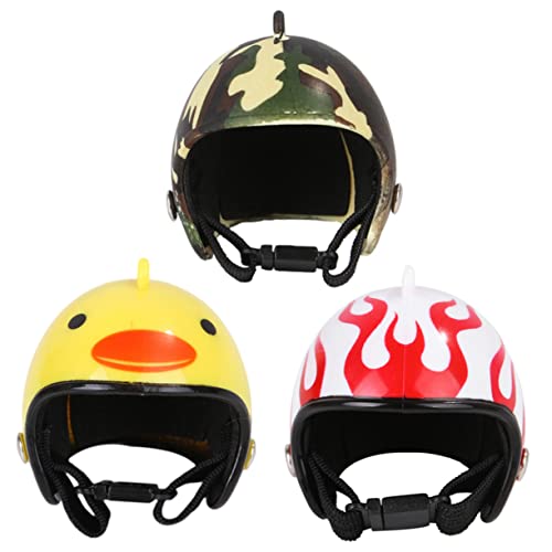 Mipcase Bequemer Und Stilvoller Hühnerhelm 3-teilig Vogelhut Kopfbedeckung Für Die Von Haustieren Hühnern Und Papageien Mipcase Bequemer Und Stilvoller Hühnerhelm 3-teilig Vogelhut Kopfbedeckung Für Die Von Haustieren Hühnern Und Papageien von Mipcase