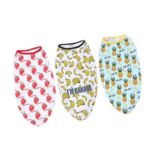 Mipcase 3st Hundehemden Aus Baumwolle Welpen äntel Sommer-Outfits Hund Welpen Pyjama Frühlingsmantel Für Welpen Sommerkleidung Hundebekleidung Sommer Sommerröcke Haustier Katze Feder Mipcase 3st Hundehemden Aus Baumwolle Welpen äntel Sommer-Outfits Hund Welpen Pyjama Frühlingsmantel Für Welpen Sommerkleidung Hundebekleidung Sommer Sommerröcke Haustier Katze Feder von Mipcase