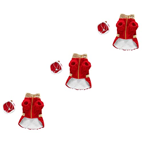 Mipcase 3stücke Kreatives Halloween-kostüm Für Haustiere Lustige Katzen Und Hundekleidung Einzigartiges Outfit Für Haustiere Für Feste Und Feiern Weihnachts Und Halloween-Accessoire von Mipcase