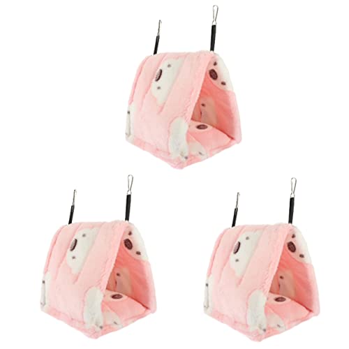Mipcase 3 Stücke Große Warme Nest Für Chinchilla Meerschweinchen Hamster Eichhörnchen Hideout Ruhen Bett Mipcase 3 Stücke Große Warme Nest Für Chinchilla Meerschweinchen Hamster Eichhörnchen Hideout Ruhen Bett von Mipcase