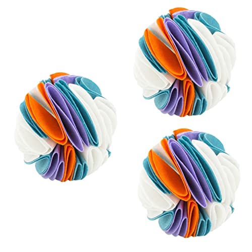 Mipcase 3-Teiliges Beruhigendes Schnüffel-Regenbogen-Puzzle Pädagogischer Schnüffelball Langsames Kauen Hundefütterung -Verteilung Farbtraining Plüschspielzeug Nahrungssuche Mipcase 3-Teiliges Beruhigendes Schnüffel-Regenbogen-Puzzle Pädagogischer Schnüffelball Langsames Kauen Hundefütterung -Verteilung Farbtraining Plüschspielzeug Nahrungssuche von Mipcase