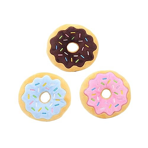 Mipcase 3st Beißspielzeug Für Welpen Gefüllte Plüschtiere Hundespielzeug Donut Klingende Spielzeuge Zahnbürstenspielzeug Für Hunde Weiches Spielzeug Zähne Lernspielzeug Krapfen Singen 15c Mipcase 3st Beißspielzeug Für Welpen Gefüllte Plüschtiere Hundespielzeug Donut Klingende Spielzeuge Zahnbürstenspielzeug Für Hunde Weiches Spielzeug Zähne Lernspielzeug Krapfen Singen 15c von Mipcase