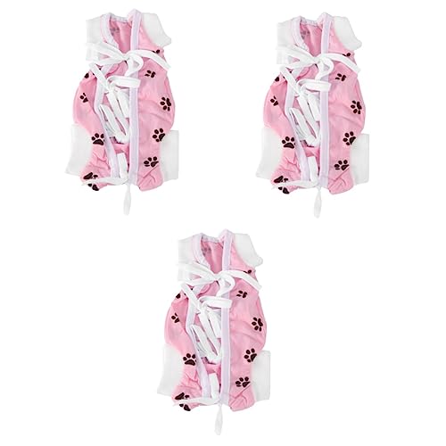 Mipcase Katzen Anzug Rosa 3st Stillkleider Laufweste Welpenkleidung Stillkleidung Hund Tuch Kleidung Für Haustierverletzungen Pflege Hetzen Medical Pet Shirt Für Hunde Mipcase Katzen Anzug Rosa 3st Stillkleider Laufweste Welpenkleidung Stillkleidung Hund Tuch Kleidung Für Haustierverletzungen Pflege Hetzen Medical Pet Shirt Für Hunde von Mipcase