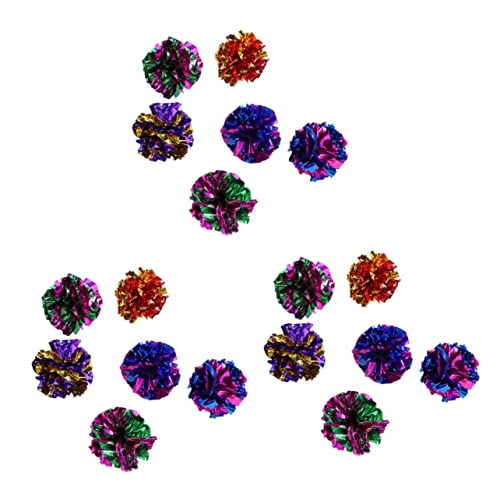 Mipcase 30 STK Spielzeug Crinkle-bälle Für Katzen Mylar-Kugeln Katzenball Haustier Mipcase 30 STK Spielzeug Crinkle-bälle Für Katzen Mylar-Kugeln Katzenball Haustier von Mipcase
