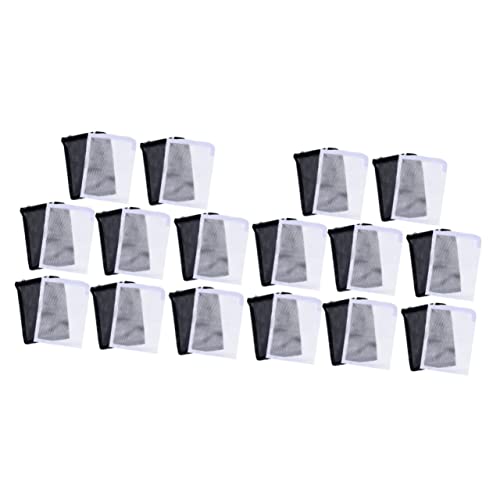 Mipcase 32 STK Aquarium-reißverschluss-filtertüte Kohlebeutel Für Aquarien Filtermedien Für Aquarien Beutel Mit Filtermedien Medientasche Filtertasche Netztasche Filtermaterial Polyester von Mipcase