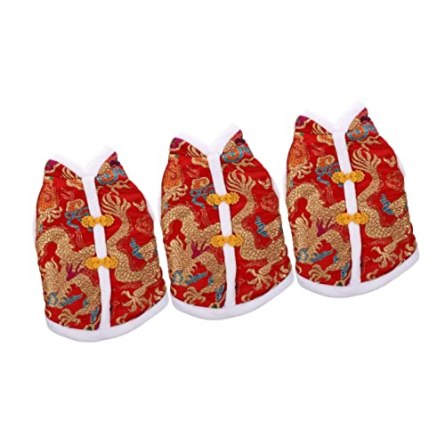 Mipcase Blusenkleid 3Pcs Festival Jahr Medium Winter Entzückende Kleidung Katzen Anzug Kostü Katze Kältefest Hund Cosplay Mantel Outfit Pullover Hunde Party Rote Kleider Mipcase Blusenkleid 3Pcs Festival Jahr Medium Winter Entzückende Kleidung Katzen Anzug Kostü Katze Kältefest Hund Cosplay Mantel Outfit Pullover Hunde Party Rote Kleider von Mipcase