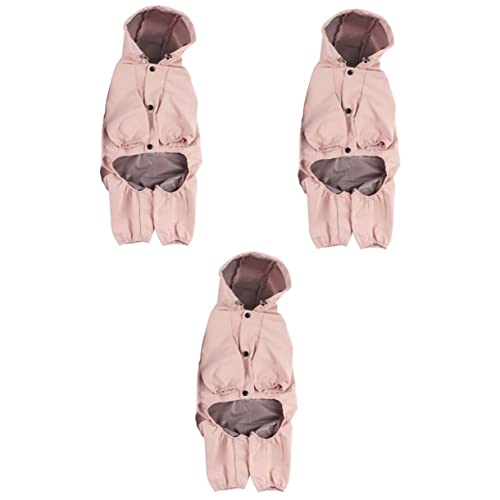 Mipcase 3 Stücke Entzückende Haustier Regenmantel Reflektierende Streifen Hund Robe Für Bequemen Tragen Mipcase 3 Stücke Entzückende Haustier Regenmantel Reflektierende Streifen Hund Robe Für Bequemen Tragen von Mipcase