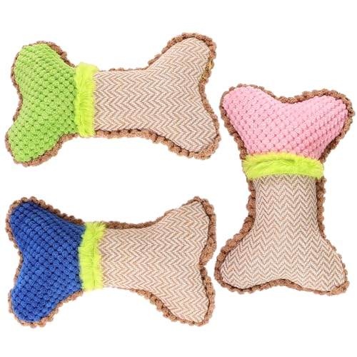 Mipcase 3stücke Teiliges Plüsch Hundespielzeug Lustiges Quietschspielzeug Für Welpen Zahnungsspielzeug Für Kleine Und Große Hunde Fördert Spielerisches Kauen Und Zahnpflege Mipcase 3stücke Teiliges Plüsch Hundespielzeug Lustiges Quietschspielzeug Für Welpen Zahnungsspielzeug Für Kleine Und Große Hunde Fördert Spielerisches Kauen Und Zahnpflege von Mipcase