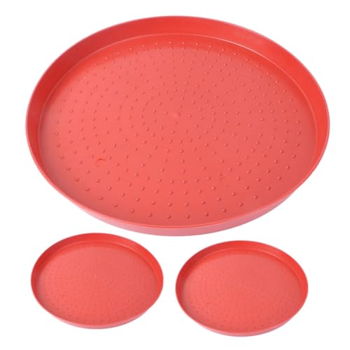 Mipcase 3stücke Teiliges Hühnerfutter Wiederverwendbare Futterplatte Für Küken Antirutsch-futterbehälter Für Geflügel Runde Fütterungsschalen Für Hühner Enten Und Gänse Mipcase 3stücke Teiliges Hühnerfutter Wiederverwendbare Futterplatte Für Küken Antirutsch-futterbehälter Für Geflügel Runde Fütterungsschalen Für Hühner Enten Und Gänse von Mipcase