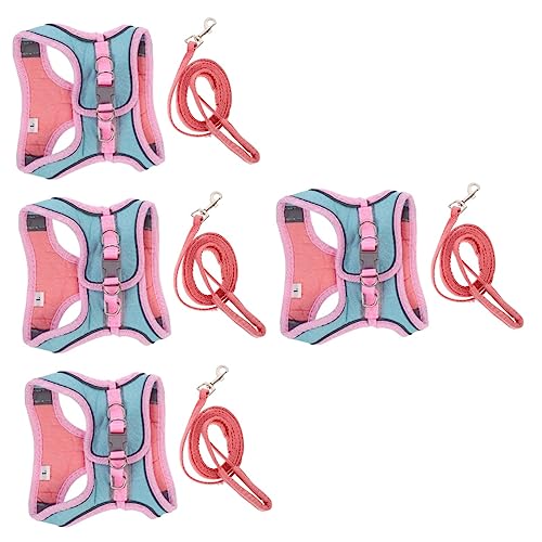 Mipcase 4 Sets Nicht-Haustier Weste Leine Hund Walking Seil Einhand Control Nacht Sichtbarkeit Streifen Mipcase 4 Sets Nicht-Haustier Weste Leine Hund Walking Seil Einhand Control Nacht Sichtbarkeit Streifen von Mipcase