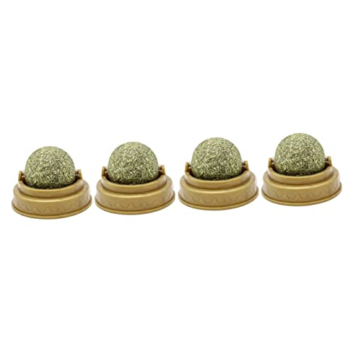 Mipcase 4 Stück Katzenspielzeug Katze Süßer Ball Verdauungsförderer Für Katzen Haustier Süßer Ball Katze Leckt Ball Katzenbissball Kartoffelchips Katzenminze Rotieren Mipcase 4 Stück Katzenspielzeug Katze Süßer Ball Verdauungsförderer Für Katzen Haustier Süßer Ball Katze Leckt Ball Katzenbissball Kartoffelchips Katzenminze Rotieren von Mipcase
