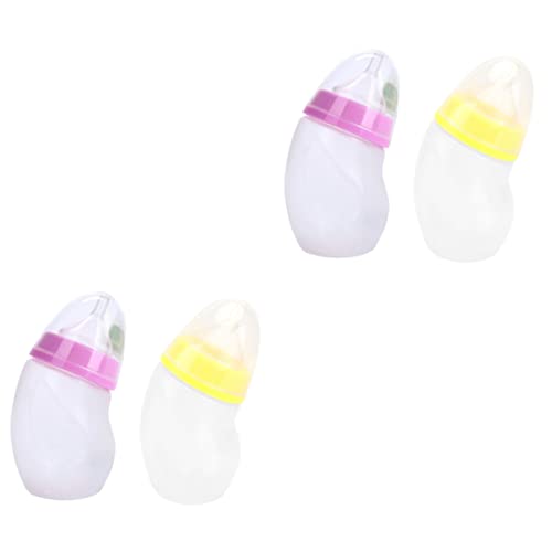 Mipcase 2sets Material Haustier Stillflasche Neugeborenen Kätzchen Flaschen Hund Feeder Katzen Pflege Liefert 2 Stücke * 2 von Mipcase