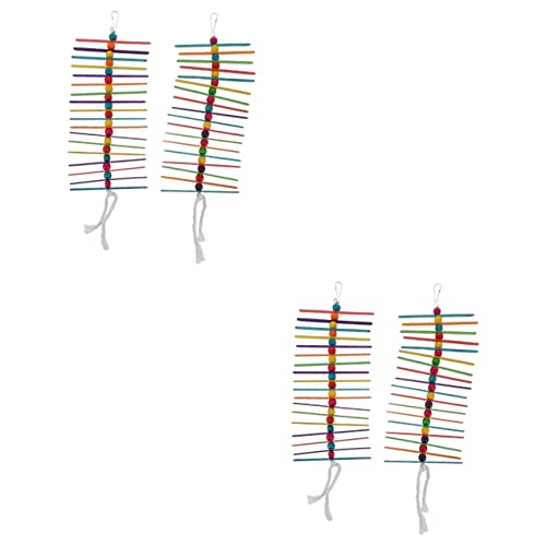 Mipcase 2er-Sets Papageienspielzeug-Set Kuschelknochen Kauspielzeug Für Vögel Schaukelspielzeug Leiter Beißspielzeug Naturholz Aras Graupapageien Vogelschaukelspielzeug 2 Stück * 2 Mipcase 2er-Sets Papageienspielzeug-Set Kuschelknochen Kauspielzeug Für Vögel Schaukelspielzeug Leiter Beißspielzeug Naturholz Aras Graupapageien Vogelschaukelspielzeug 2 Stück * 2 von Mipcase