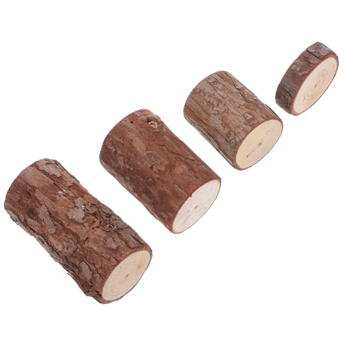 Mipcase 4 Stück Hamsterkäfigscheite Brett für Hamsterkäfig Zwerghamsterkäfig Kleiner Baumstumpf Baumstumpfschnitzerei Hamsterkäfig Hamster- Holz Mipcase 4 Stück Hamsterkäfigscheite Brett für Hamsterkäfig Zwerghamsterkäfig Kleiner Baumstumpf Baumstumpfschnitzerei Hamsterkäfig Hamster- Holz von Mipcase
