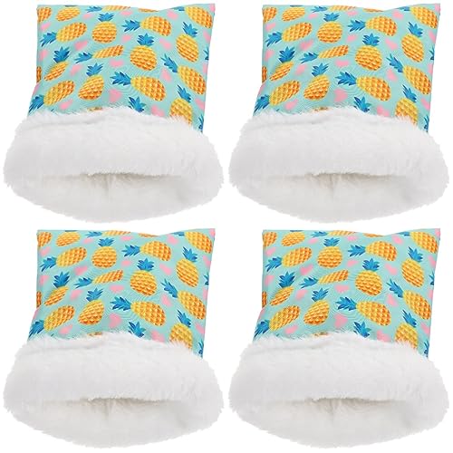 Mipcase 4 Stücke Gemütliche Meerschweinchen Bett Baumwolle Hamster Warme Bett Haustier Schlafen Beutel Segelflugzeug Spielzeug Hideout Mipcase 4 Stücke Gemütliche Meerschweinchen Bett Baumwolle Hamster Warme Bett Haustier Schlafen Beutel Segelflugzeug Spielzeug Hideout von Mipcase