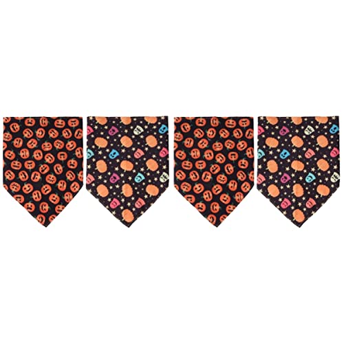 Mipcase 4 Stück Halloween-dreiecksschal Schleppleine Kürbis-hundebandana Hund Halloween Welpe Halloween Bandana Halloween-kostüme Für Katzen Kürbisse Katzenkostüm Polyester Binde Haustier Mipcase 4 Stück Halloween-dreiecksschal Schleppleine Kürbis-hundebandana Hund Halloween Welpe Halloween Bandana Halloween-kostüme Für Katzen Kürbisse Katzenkostüm Polyester Binde Haustier von Mipcase