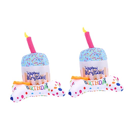 Mipcase 2sets Katze Geburtstag Spielzeug Interaktive Plüsch Quietschende Kauen Spielzeug Für Kätzchen Und Haustier Spaß 2 Stücke * 2 Mipcase 2sets Katze Geburtstag Spielzeug Interaktive Plüsch Quietschende Kauen Spielzeug Für Kätzchen Und Haustier Spaß 2 Stücke * 2 von Mipcase