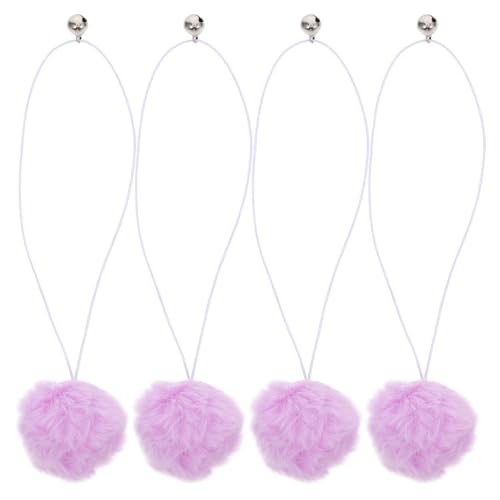 Mipcase 4 Stück Katzenkratzbaum, Ersatzkugel, stimulierend, Plüsch, Ersatz, Katze, Aktivität, Katze, Ersatzkugel, Katzenbäume, Anhänger, Ball, Violett Mipcase 4 Stück Katzenkratzbaum, Ersatzkugel, stimulierend, Plüsch, Ersatz, Katze, Aktivität, Katze, Ersatzkugel, Katzenbäume, Anhänger, Ball, Violett von Mipcase