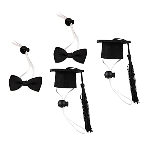 Mipcase 4stücke Teiliges Mini Graduationsmützen Und Fliegen Einstellbare Doktorhüte Für Hunde Und Katzen Dekoration Für Abschlussfeiern Mipcase 4stücke Teiliges Mini Graduationsmützen Und Fliegen Einstellbare Doktorhüte Für Hunde Und Katzen Dekoration Für Abschlussfeiern von Mipcase