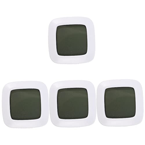 Mipcase 4 Stück Temperatur- Und Feuchtigkeitsmesser Für Reptilien Wandhygrometer Hygrometer Raumluftfeuchtigkeit Feuchtigkeitssensor Feuchtigkeitsmesser Für Aquarium Weiß Drinnen Leser Abs Mipcase 4 Stück Temperatur- Und Feuchtigkeitsmesser Für Reptilien Wandhygrometer Hygrometer Raumluftfeuchtigkeit Feuchtigkeitssensor Feuchtigkeitsmesser Für Aquarium Weiß Drinnen Leser Abs von Mipcase