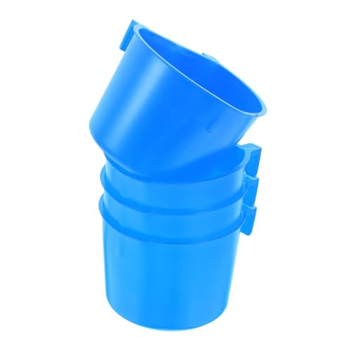 Mipcase 4 Stück Vogelkäfig -Fütterungsschale Kleine Vogelnäpfe für den Käfig Katzennäpfe Kiste Hundenapf Kleiner Hundefutterbehälter Wasserspender für Welpen Vogelschüssel Sport Blue Mipcase 4 Stück Vogelkäfig -Fütterungsschale Kleine Vogelnäpfe für den Käfig Katzennäpfe Kiste Hundenapf Kleiner Hundefutterbehälter Wasserspender für Welpen Vogelschüssel Sport Blue von Mipcase