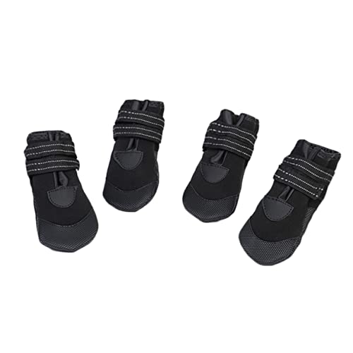 Mipcase 4 Stück Pfoten Stiefel Schneestiefel Für Hunde Pfote Winter Warm Schneeschuhe Für Hunde Anti-rutsch-Schuhe Welpe Wintersocken Für Haustiere Welpenstiefel rutschfeste Matte Der Hund Mipcase 4 Stück Pfoten Stiefel Schneestiefel Für Hunde Pfote Winter Warm Schneeschuhe Für Hunde Anti-rutsch-Schuhe Welpe Wintersocken Für Haustiere Welpenstiefel rutschfeste Matte Der Hund von Mipcase