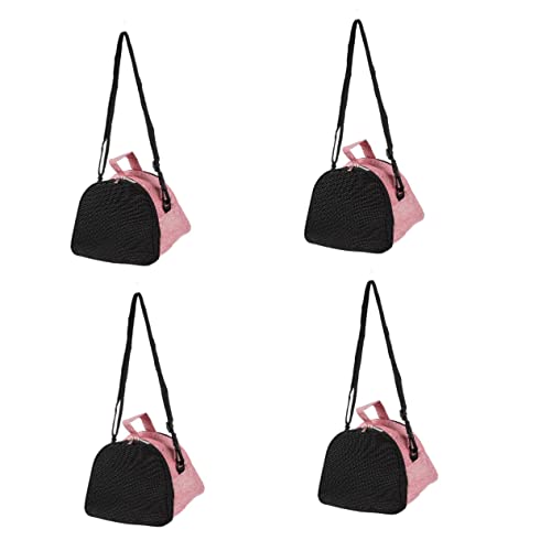 Mipcase 4 Stücke Meerschweinchen Reisetasche Atmungsaktiv Pet Träger Schulter Gurt für Hamster Ratte Eichhörnchen Chinchilla Gerbil von Mipcase