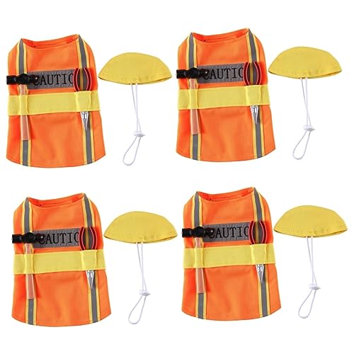 Mipcase 4 Stück Kleidung Für Haustiere Reflektierende Weste Für Hunde, Sichere Weste Tragbares Hundekostüm Festival-hundekostüm Pullover Weste Zweibeinige Kleidung Polyester Persönlichkeit Mipcase 4 Stück Kleidung Für Haustiere Reflektierende Weste Für Hunde, Sichere Weste Tragbares Hundekostüm Festival-hundekostüm Pullover Weste Zweibeinige Kleidung Polyester Persönlichkeit von Mipcase