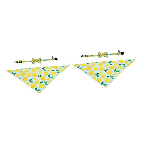 Mipcase 4-teiliges Luxus-katzenhalsband Und Dreieckstuch Schleifenhalsband Für Kätzchen Und Welpen Verstellbar Für Den Alltag Und Besondere Anlässe Mipcase 4-teiliges Luxus-katzenhalsband Und Dreieckstuch Schleifenhalsband Für Kätzchen Und Welpen Verstellbar Für Den Alltag Und Besondere Anlässe von Mipcase
