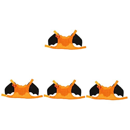 Mipcase 4 Stücke Hund Fledermaus Kostüm Halloween Haustier Bekleidung Hund Halloween Kostüme Fledermaus Flügel Outfit Pet Cosplay Prop Material Mipcase 4 Stücke Hund Fledermaus Kostüm Halloween Haustier Bekleidung Hund Halloween Kostüme Fledermaus Flügel Outfit Pet Cosplay Prop Material von Mipcase