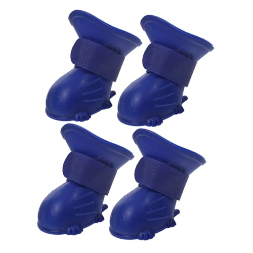 Mipcase 4Stücke wasserdichte Hundeschuhe rutschfeste Regenstiefel für Outdoor und Verbesserte Sichtbarkeit für bei Jedem Mipcase 4Stücke wasserdichte Hundeschuhe rutschfeste Regenstiefel für Outdoor und Verbesserte Sichtbarkeit für bei Jedem von Mipcase