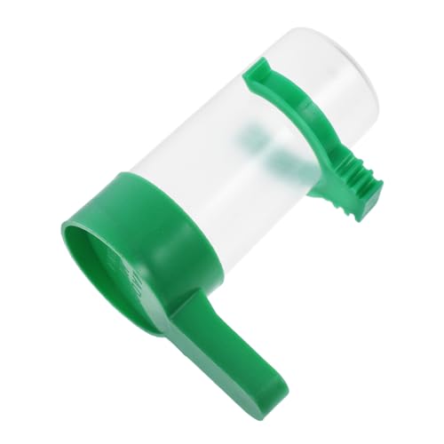Mipcase 5 Stück Automatischer Trinkbrunnen Nymphensittich Wasserspender Kunststoff Papageien Futterspender Tränke Taubenzubehör Vogelkäfig Wasserspender Vogel Trinkwerkzeug von Mipcase