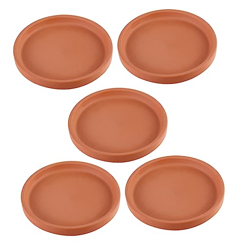 Mipcase 5 Stück Blumentopfmatte Untersetzer Für Blumentöpfe Untersetzer Für Pflanzenentwässerung Bodenbewässerungsschale Pflanzentopfwache Basen Topfuntertassen Anlage Tabletts Terrakotta Mipcase 5 Stück Blumentopfmatte Untersetzer Für Blumentöpfe Untersetzer Für Pflanzenentwässerung Bodenbewässerungsschale Pflanzentopfwache Basen Topfuntertassen Anlage Tabletts Terrakotta von Mipcase