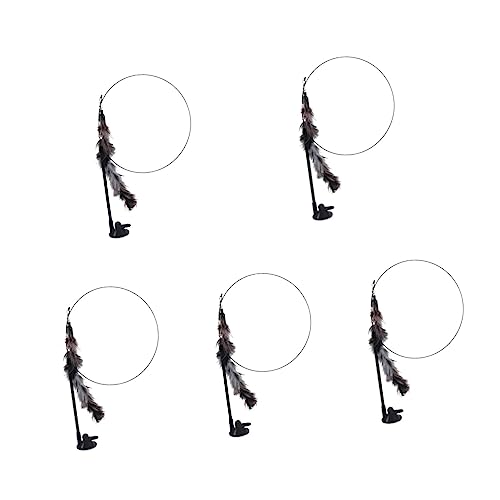 Mipcase 5st Katzenspielzeug Katzen-Teaser-zauberstab Katzenfänger Spielzeug Katze Necken Stock Handspielzeug Mit Teaser-zauberstab Kätzchen Teaser Zauberstab Pp Katzenminze Angeln Mipcase 5st Katzenspielzeug Katzen-Teaser-zauberstab Katzenfänger Spielzeug Katze Necken Stock Handspielzeug Mit Teaser-zauberstab Kätzchen Teaser Zauberstab Pp Katzenminze Angeln von Mipcase