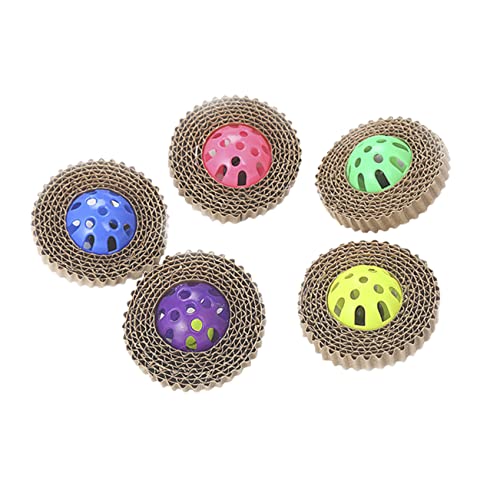 Mipcase 5 Stück Katzenpfotenbrett Katzenkratzer aus Pappe kratzbäume für Katzen interaktives katzenspielzeug Interactive cat Toy Kratzspielzeug für das Katzentraining Kratzbrett mit Glocke Mipcase 5 Stück Katzenpfotenbrett Katzenkratzer aus Pappe kratzbäume für Katzen interaktives katzenspielzeug Interactive cat Toy Kratzspielzeug für das Katzentraining Kratzbrett mit Glocke von Mipcase