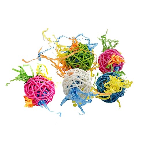 Mipcase 5st Vogelbiss-Spielzeug Papagei-schredder-Spielzeug Papageienspielzeug Aus Rattan Vogelspielzeug Aus Rattan Kauspielzeug Papagei Rattankugeln Der Vogel Hölzern Nahrungssuche Mipcase 5st Vogelbiss-Spielzeug Papagei-schredder-Spielzeug Papageienspielzeug Aus Rattan Vogelspielzeug Aus Rattan Kauspielzeug Papagei Rattankugeln Der Vogel Hölzern Nahrungssuche von Mipcase