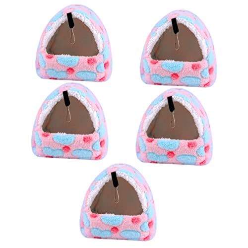 Mipcase 5 Stücke Hamster Hängen Warme Bett Für Haustiere Baumwolle Hängematte Hamster Bett Halterung von Mipcase