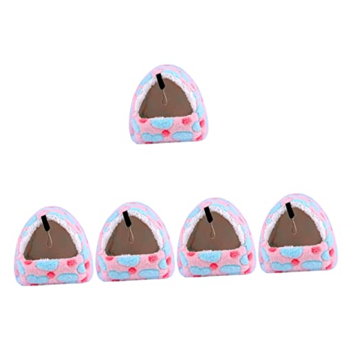 Mipcase 5-teilige Tierhängematte Für Käfige Weiche Flanellbettwäsche Einfach Zu Befestigen Bequem Für Haustiere Wiederverwendbar Mipcase 5-teilige Tierhängematte Für Käfige Weiche Flanellbettwäsche Einfach Zu Befestigen Bequem Für Haustiere Wiederverwendbar von Mipcase
