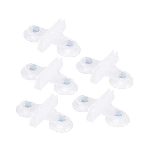 Mipcase 5 Stücke Aquarium Glas Tasse Teiler Weiß Fisch Tank Für Trennung Einfach Installieren Fisch Tank Teiler von Mipcase