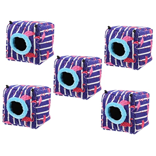 Mipcase 5 Stücke Meerschweinchen Warme Bett Eichhörnchen Nest Weiche Baumwolle Hängematte Eichhörnchen Nest Pet Hideout Mipcase 5 Stücke Meerschweinchen Warme Bett Eichhörnchen Nest Weiche Baumwolle Hängematte Eichhörnchen Nest Pet Hideout von Mipcase