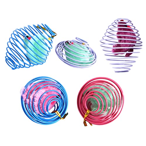 Mipcase 5st Käfig Katzenspielzeug Beißspielzeug Für Katzen Katzenrolle Spielzeug Für Katzen Und Mäuse Spielzeug Für Haustiere Plüsch Katzen-Teaser Flirt Eisen Fitness Haustierzubehör Mipcase 5st Käfig Katzenspielzeug Beißspielzeug Für Katzen Katzenrolle Spielzeug Für Katzen Und Mäuse Spielzeug Für Haustiere Plüsch Katzen-Teaser Flirt Eisen Fitness Haustierzubehör von Mipcase