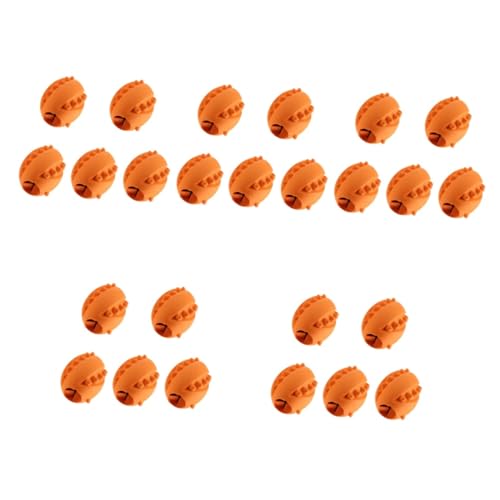 Mipcase 5st Spielzeugball Leckereien Für Kleine Hunde Welpen-backenzahn-Spielzeug Leckerli Abgebendes Hundespielzeug Beißspielzeug Welpen-leckerbissen-Puzzle Trainingsball Tragbar Gummi von Mipcase