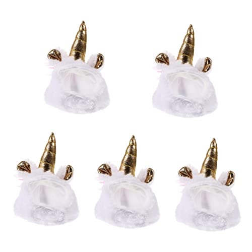 Mipcase 5 Stücke Entzückende Kostüm Hut Plüsch Pet Ornament Für Party Festival Decor Mipcase 5 Stücke Entzückende Kostüm Hut Plüsch Pet Ornament Für Party Festival Decor von Mipcase