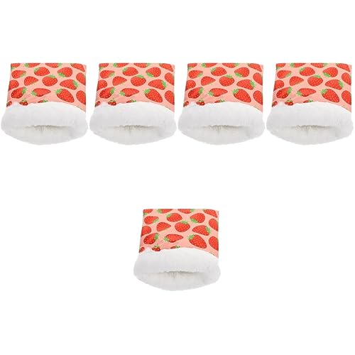 Mipcase 5 Stücke Gemütliche Hamster Schlaf Tasche Meerschweinchen Bett Weiche Baumwolle Beutel Warme Pilling Material Komfortable Nest von Mipcase